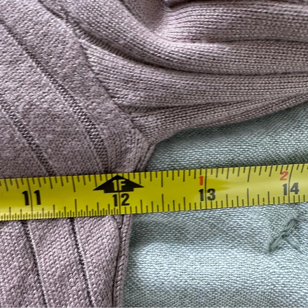 Abercrombie & Fitch Women’s Beige Long Sleeve Ribbed Knit Bodycon Dress Size XS